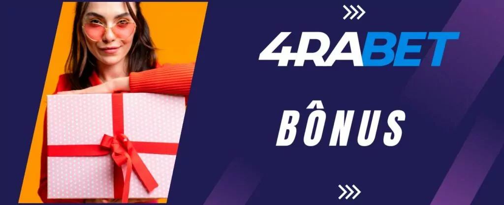 4rabet, oferece bônus logo no momento do registro