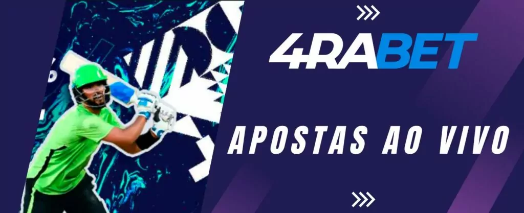 Na seção de apostas ao vivo, há partidas disponíveis na plataforma 4rabet