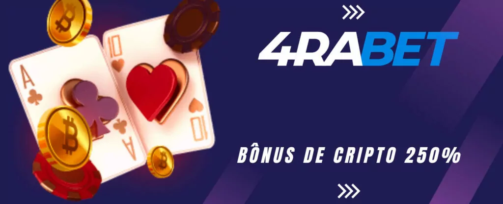 Bônus 4rabet - Bônus de Cripto