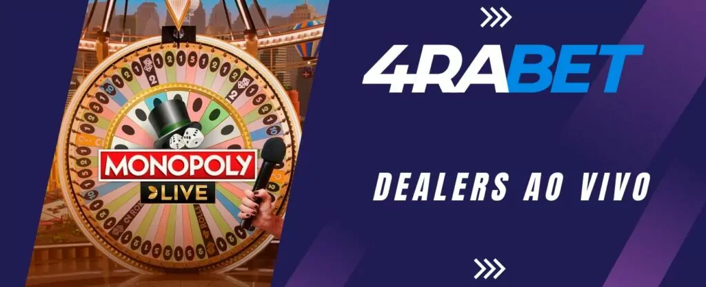 Dealers Ao Vivo - seção 4rabet