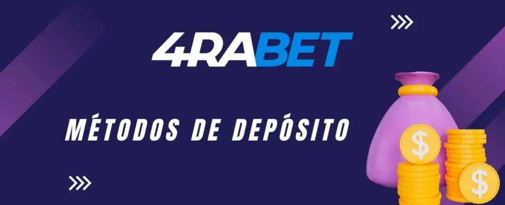 Métodos de adicionar dinheiro à plataforma 4rabet